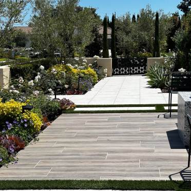 Front Courtyard Landscape and Water Feature