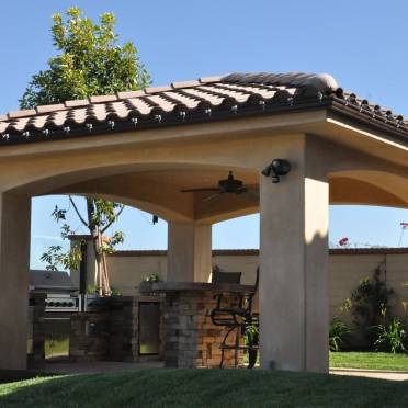 Tile Roof Patio Cover