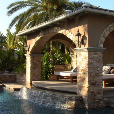 Patio Cover Adjacent to Pool