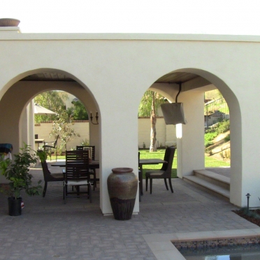 Arched Opening Patio Cover