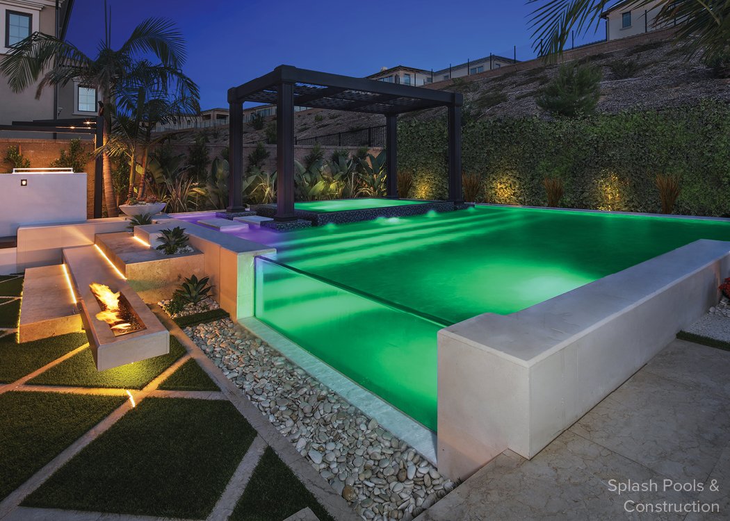 Have you ever seen a glass swimming pool?