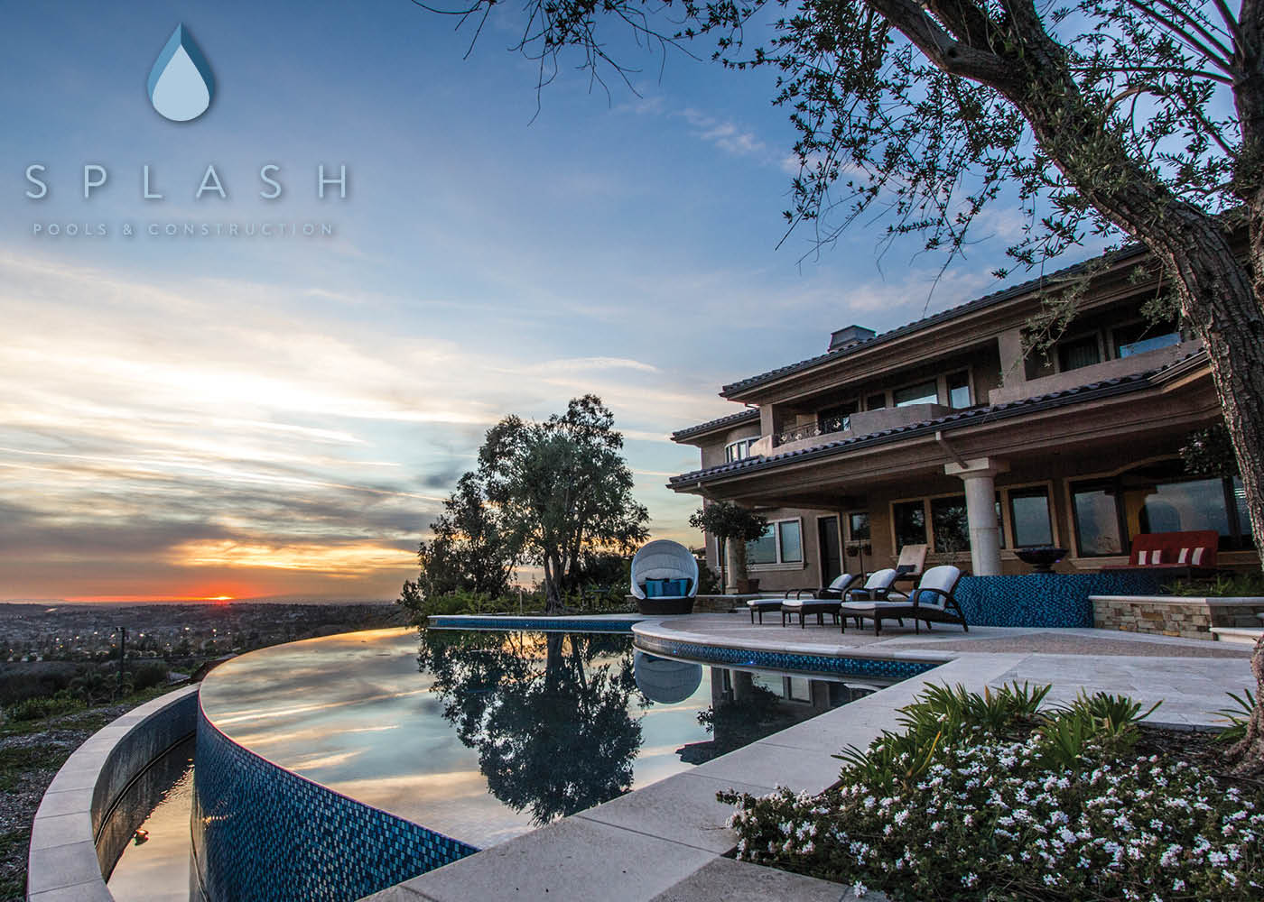 Custom Swimming Pools Yorba Linda CA | Splash Pools & Construction